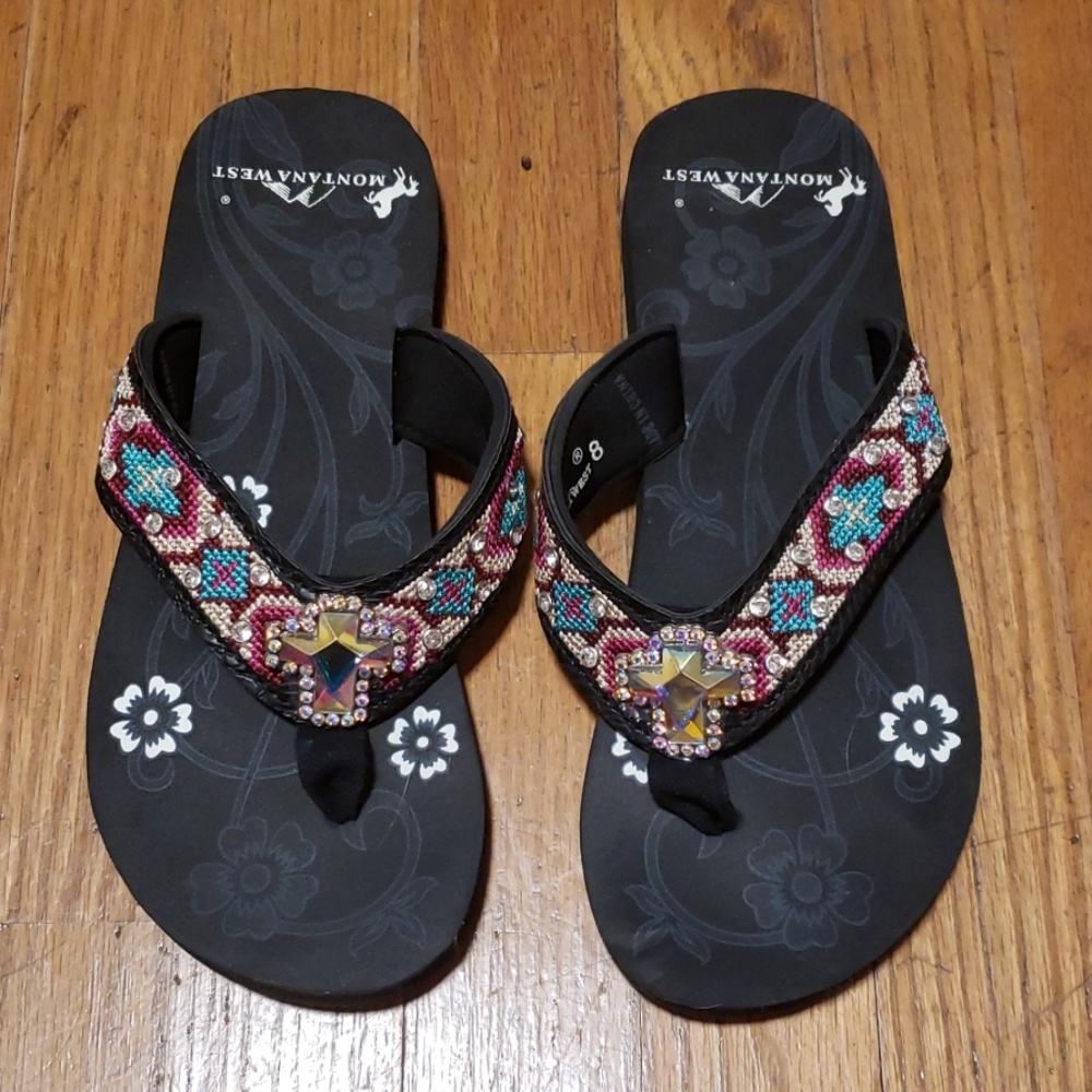 Montana West sandals sz 8